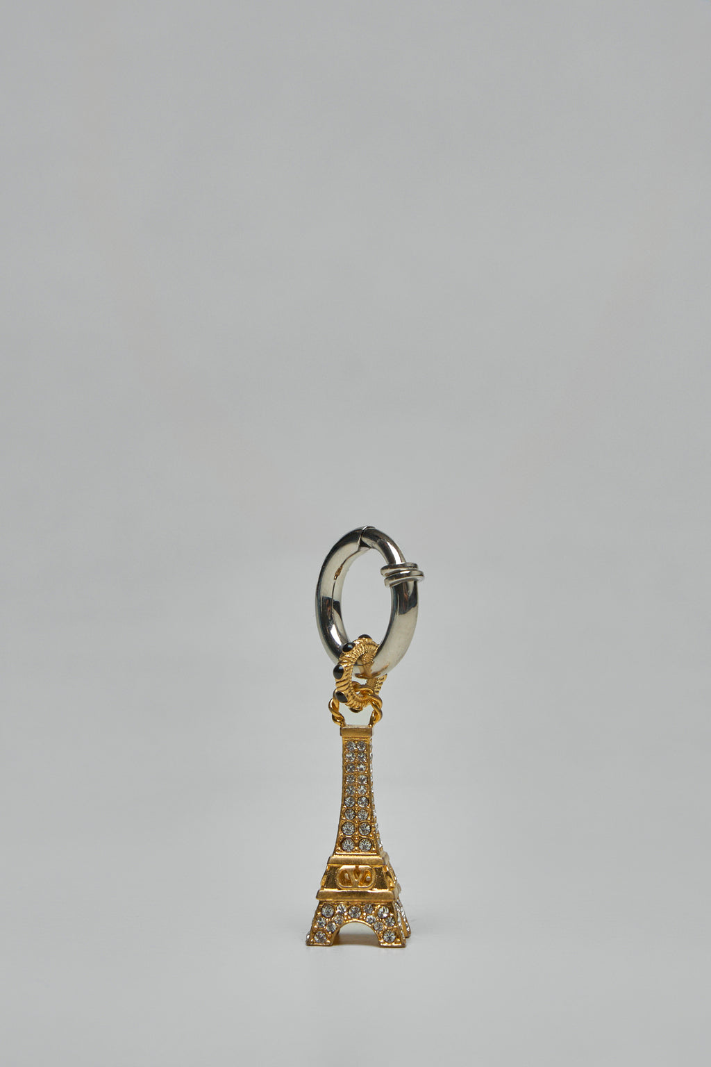 Ovalette Mono Earring In Metal