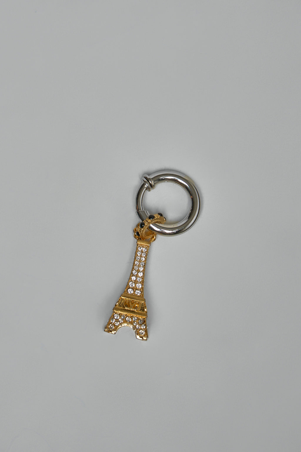 Ovalette Mono Earring In Metal