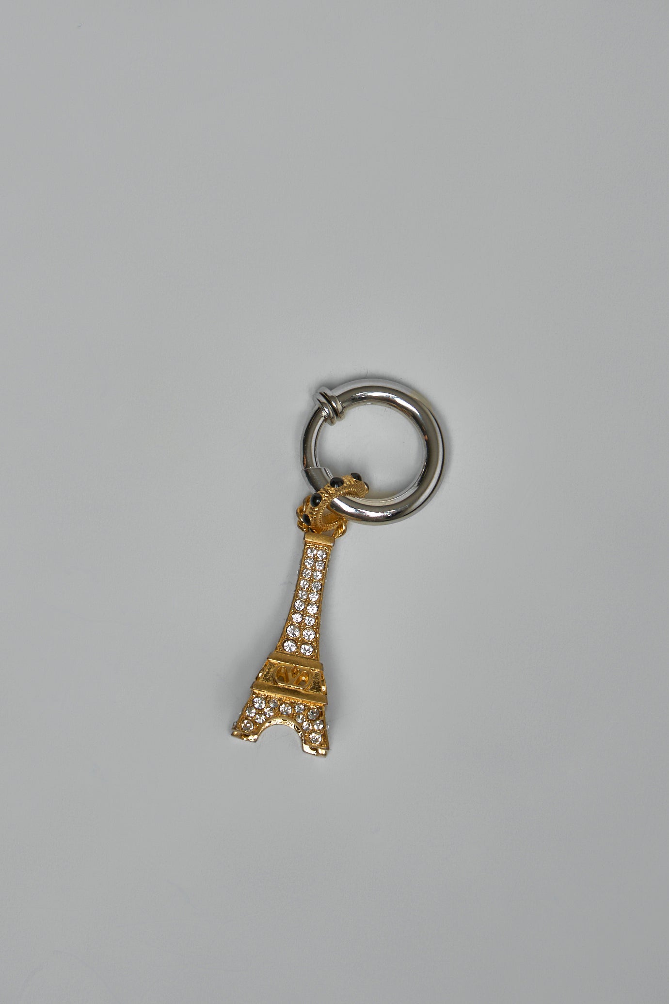 Ovalette Mono Earring In Metal