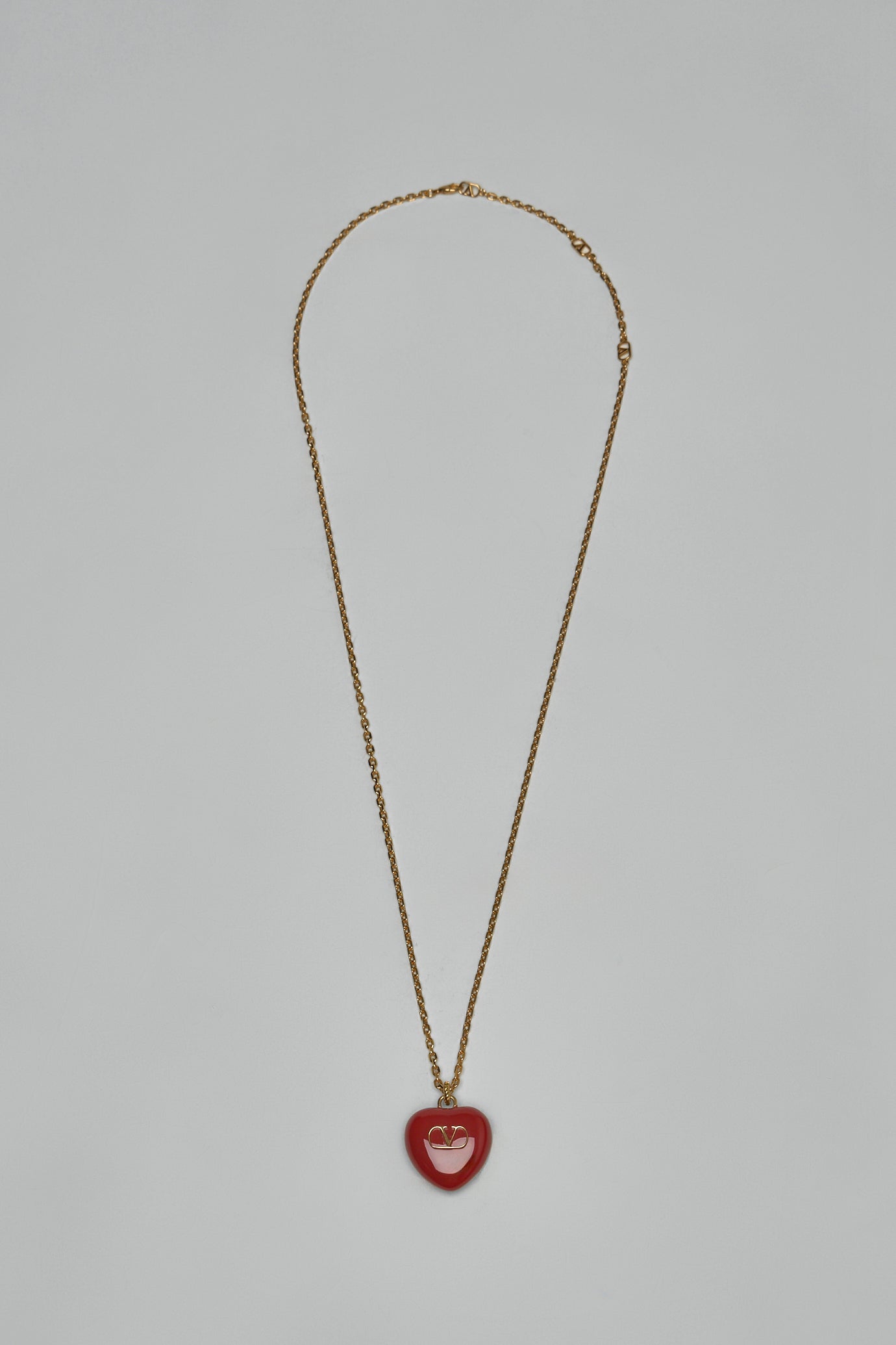 VLogo Signature Metal Necklace