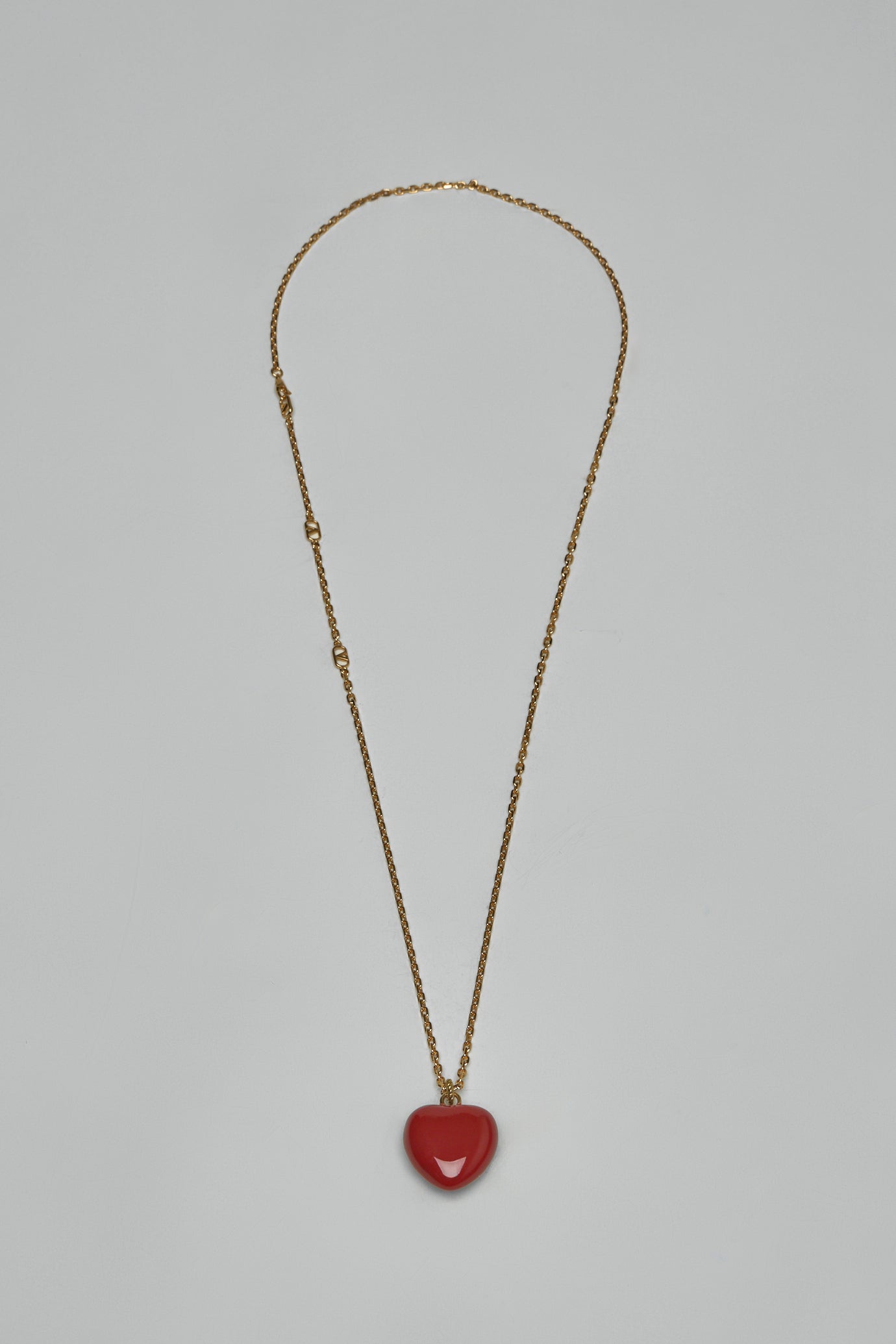 VLogo Signature Metal Necklace