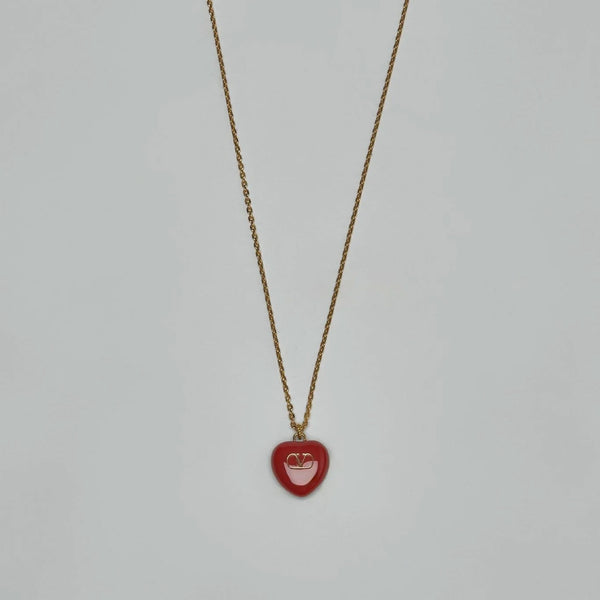 VLogo Signature Metal Necklace