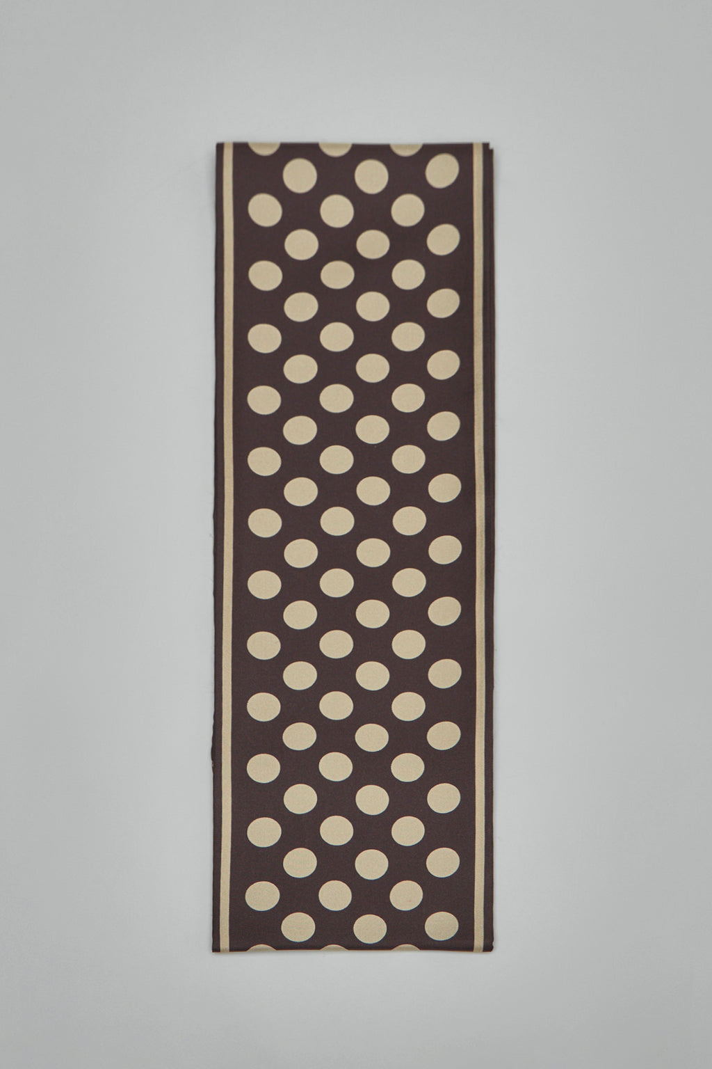 Chamber Silk Bandeau Scarf with Fringe