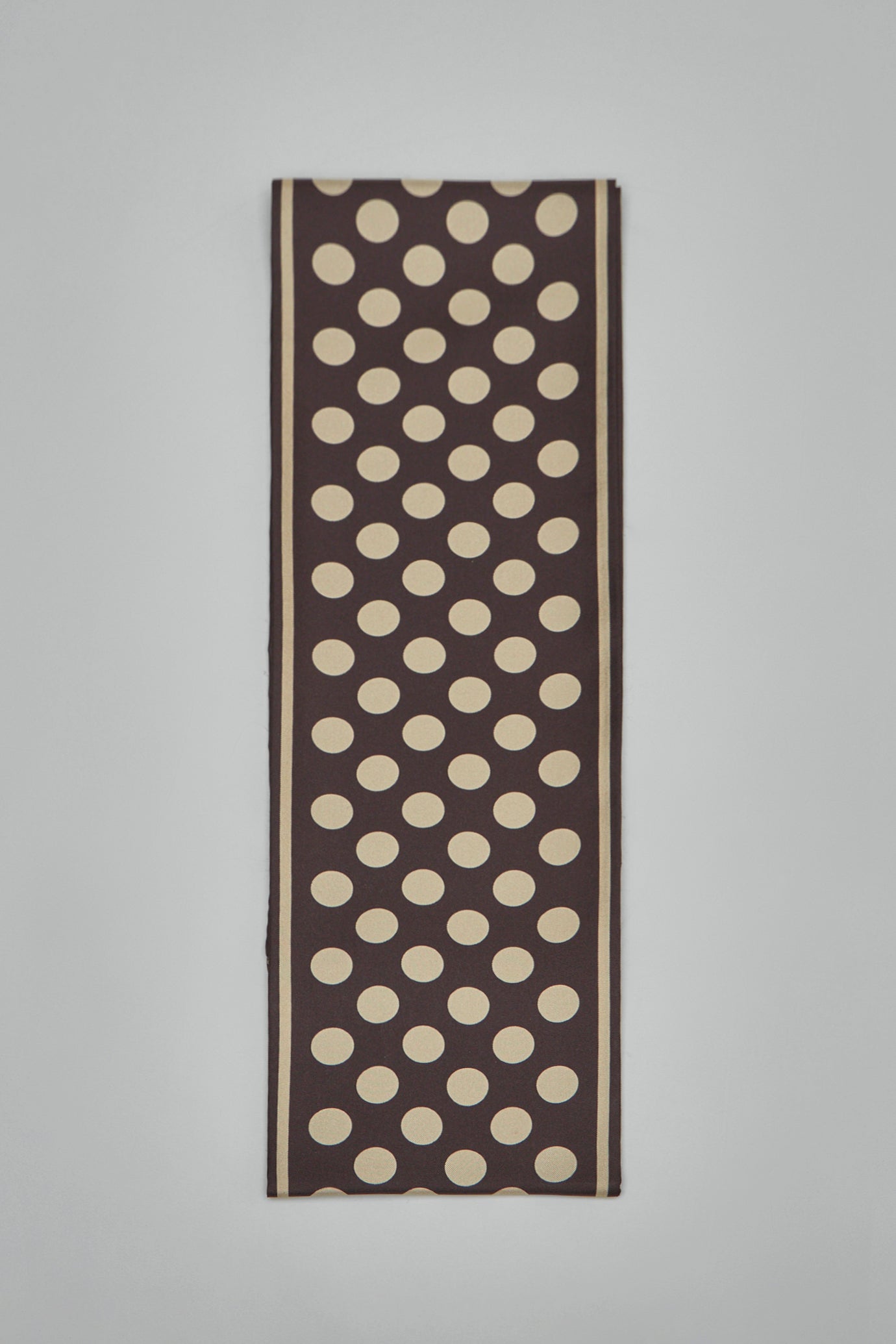 Chamber Silk Bandeau Scarf with Fringe