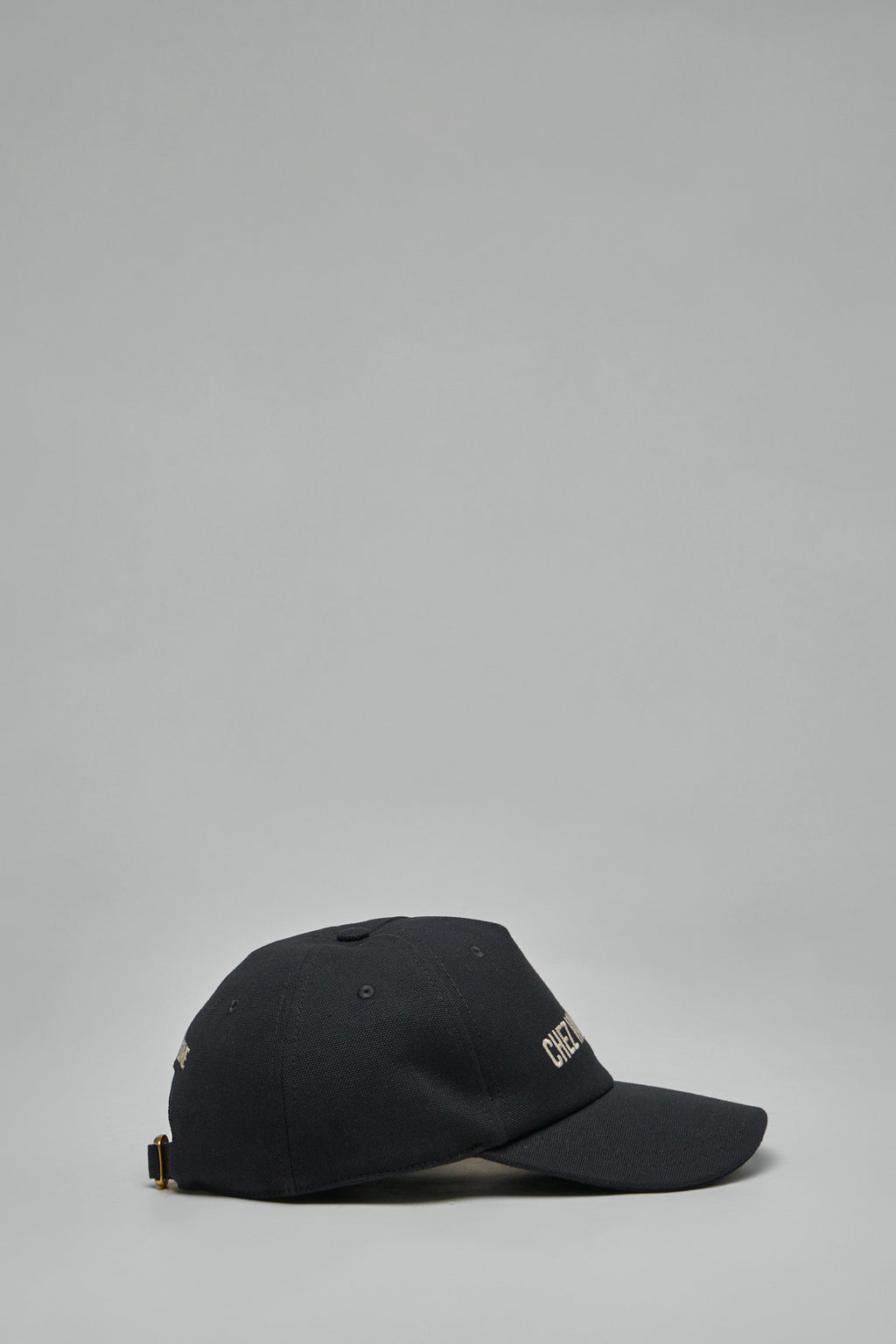Cotton Baseball Cap With Embroidery