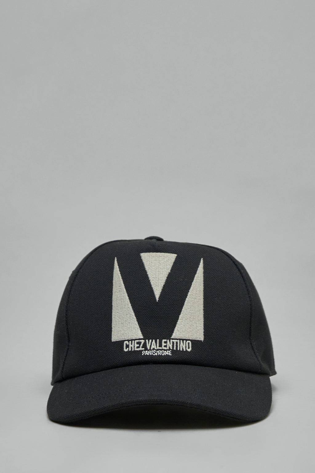 Chez Valentino Baseball Cap with Embroidery