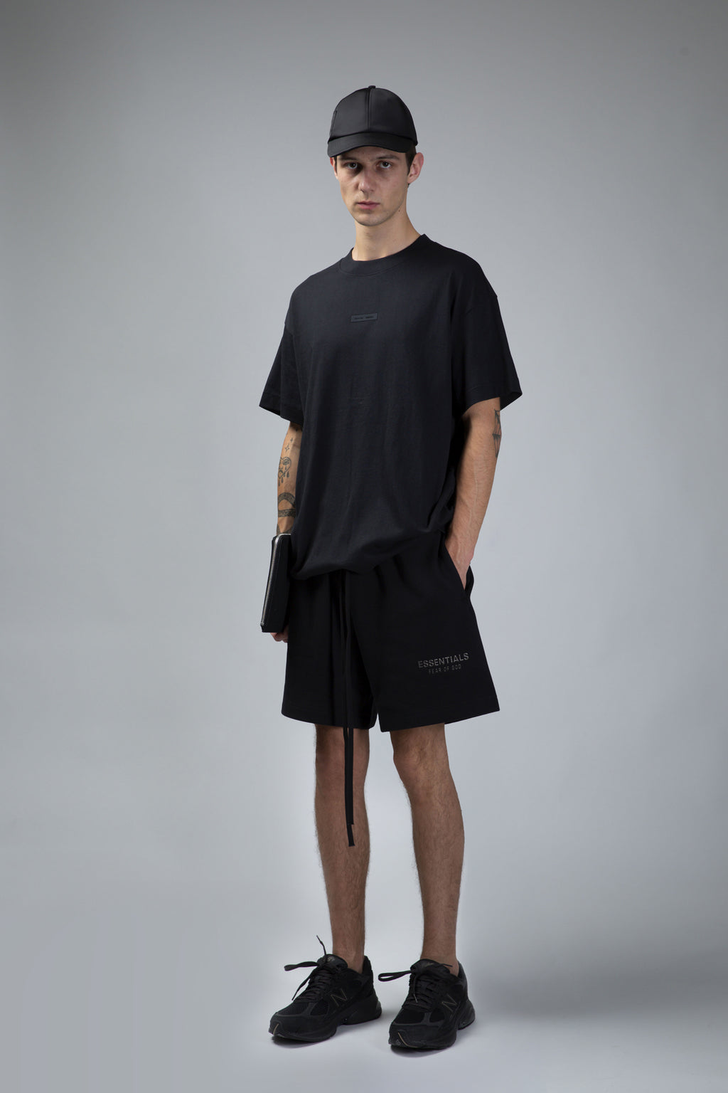 Soccer Fleece Shorts - Jet Black