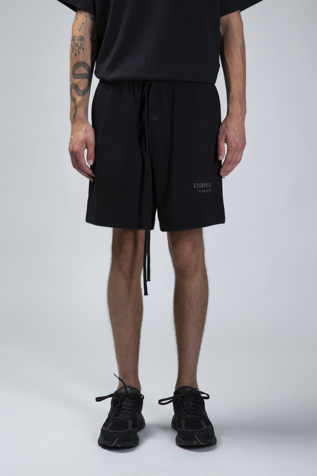 Soccer Fleece Shorts - Jet Black