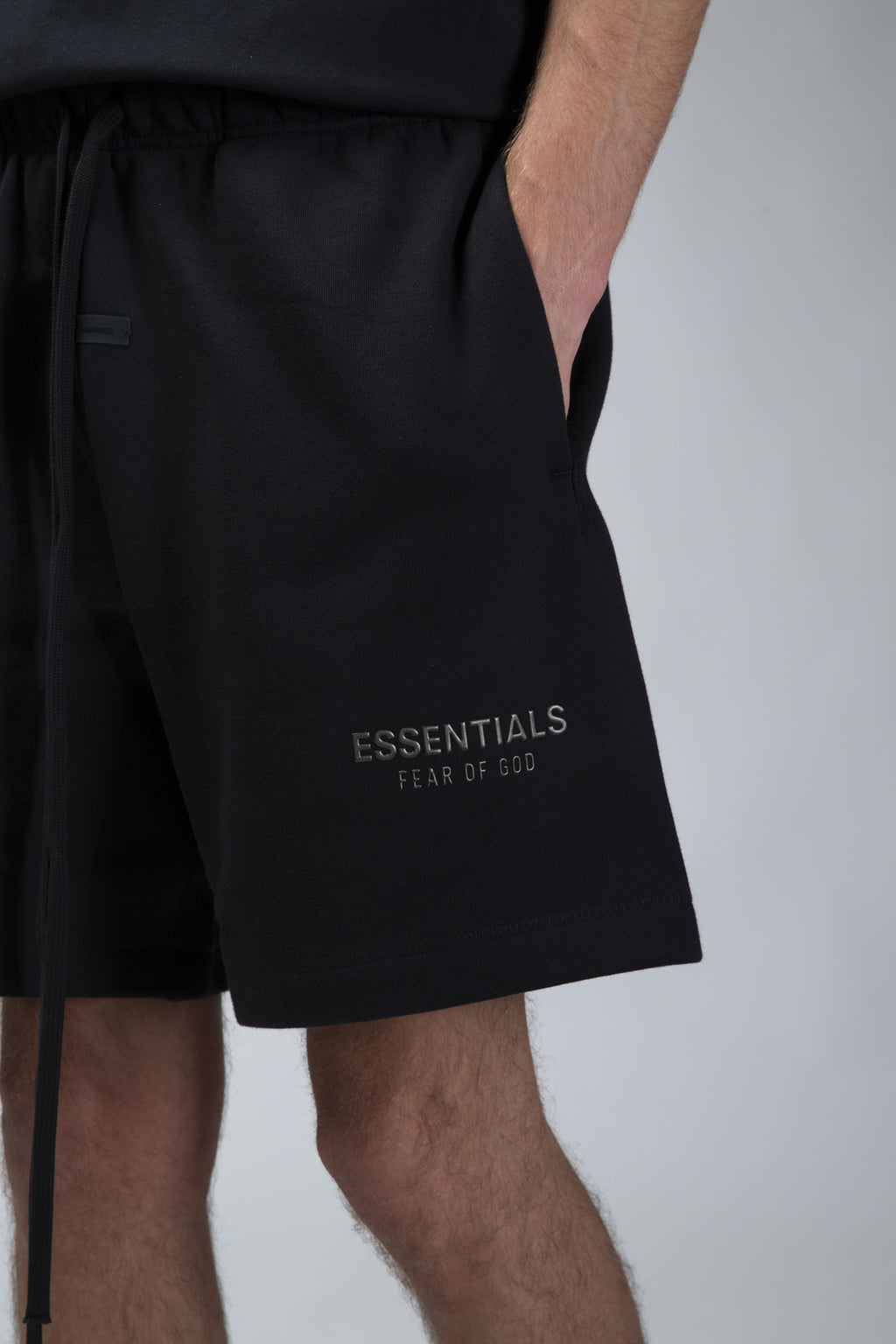 Soccer Fleece Shorts - Jet Black