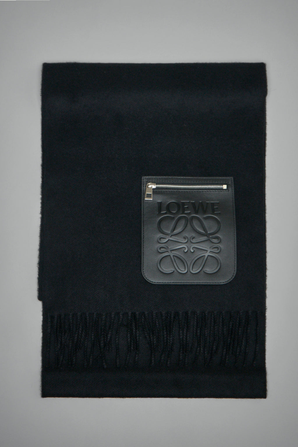 Scarf in Wool and Cashmere