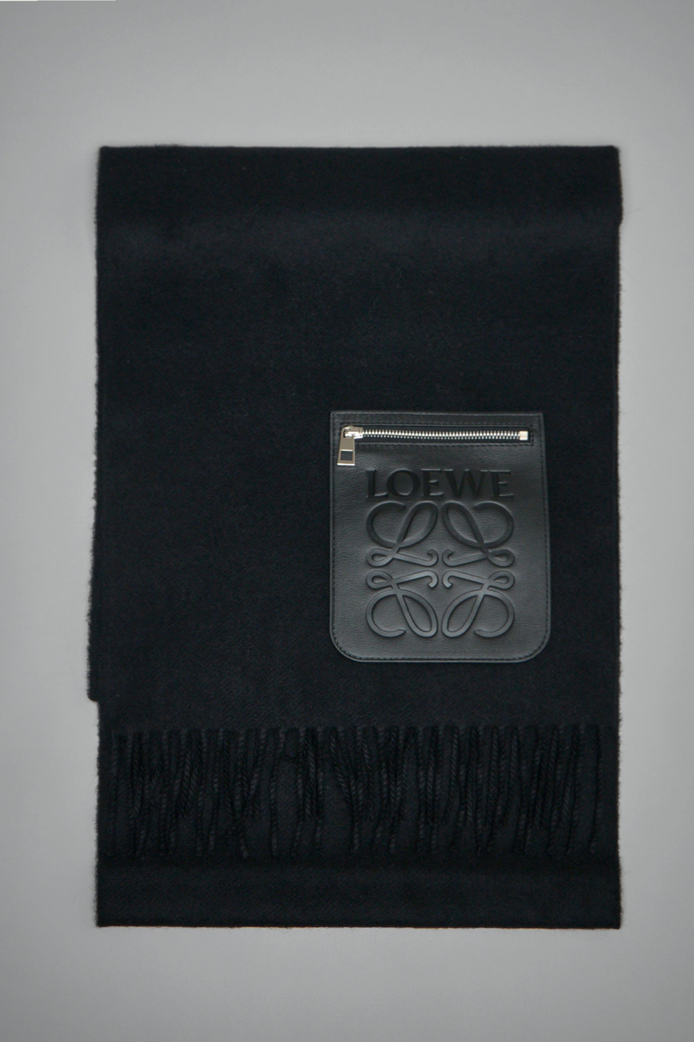 Scarf in Wool and Cashmere