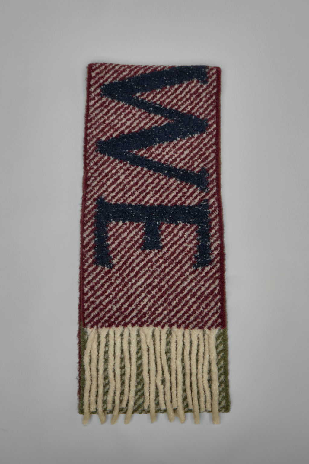 Scarf in Wool and Cashmere