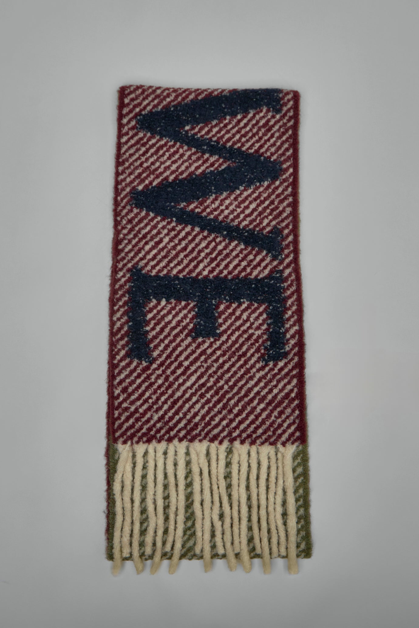 Scarf in Wool and Cashmere