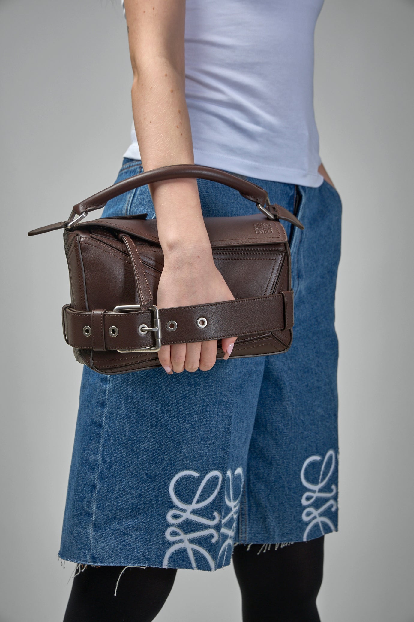 Small Puzzle Biker Bag