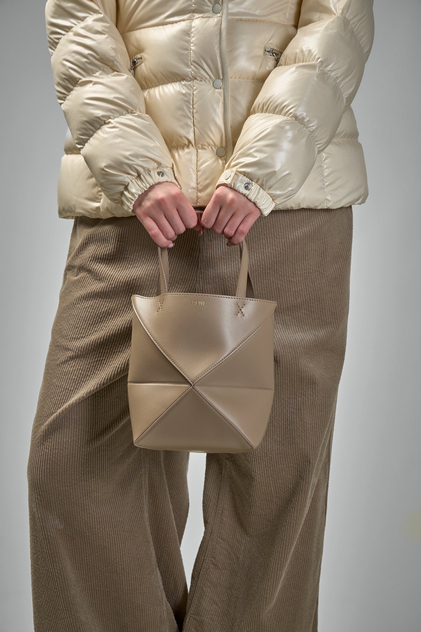 Mini Puzzle Fold Tote