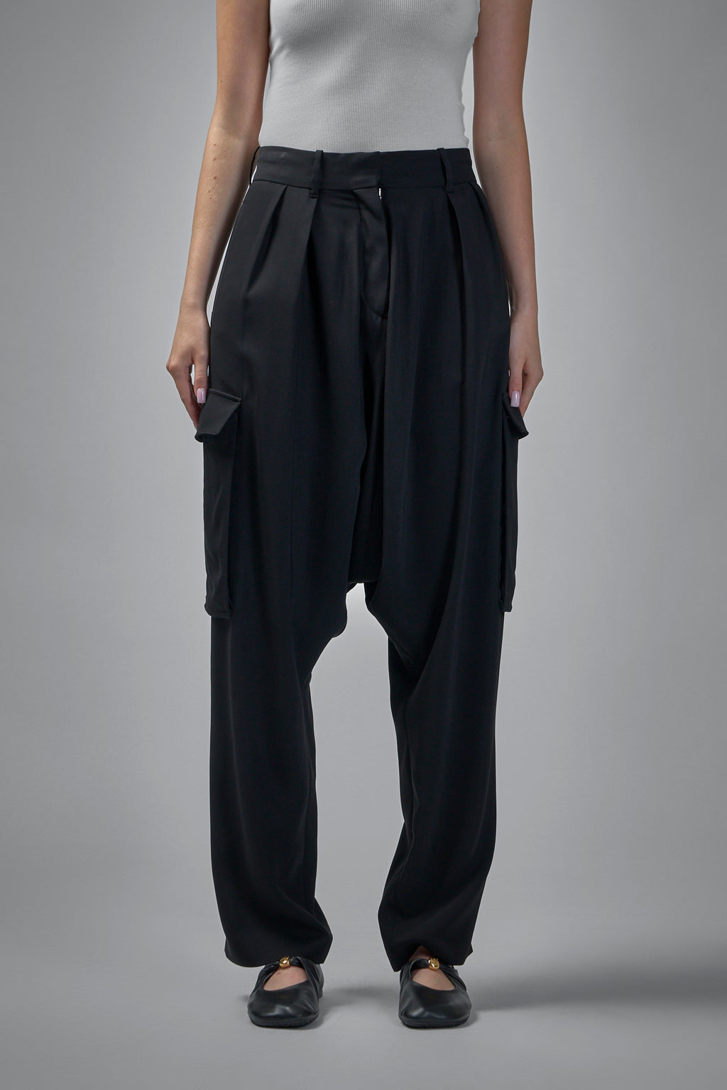 Trousers in Stretch Viscose