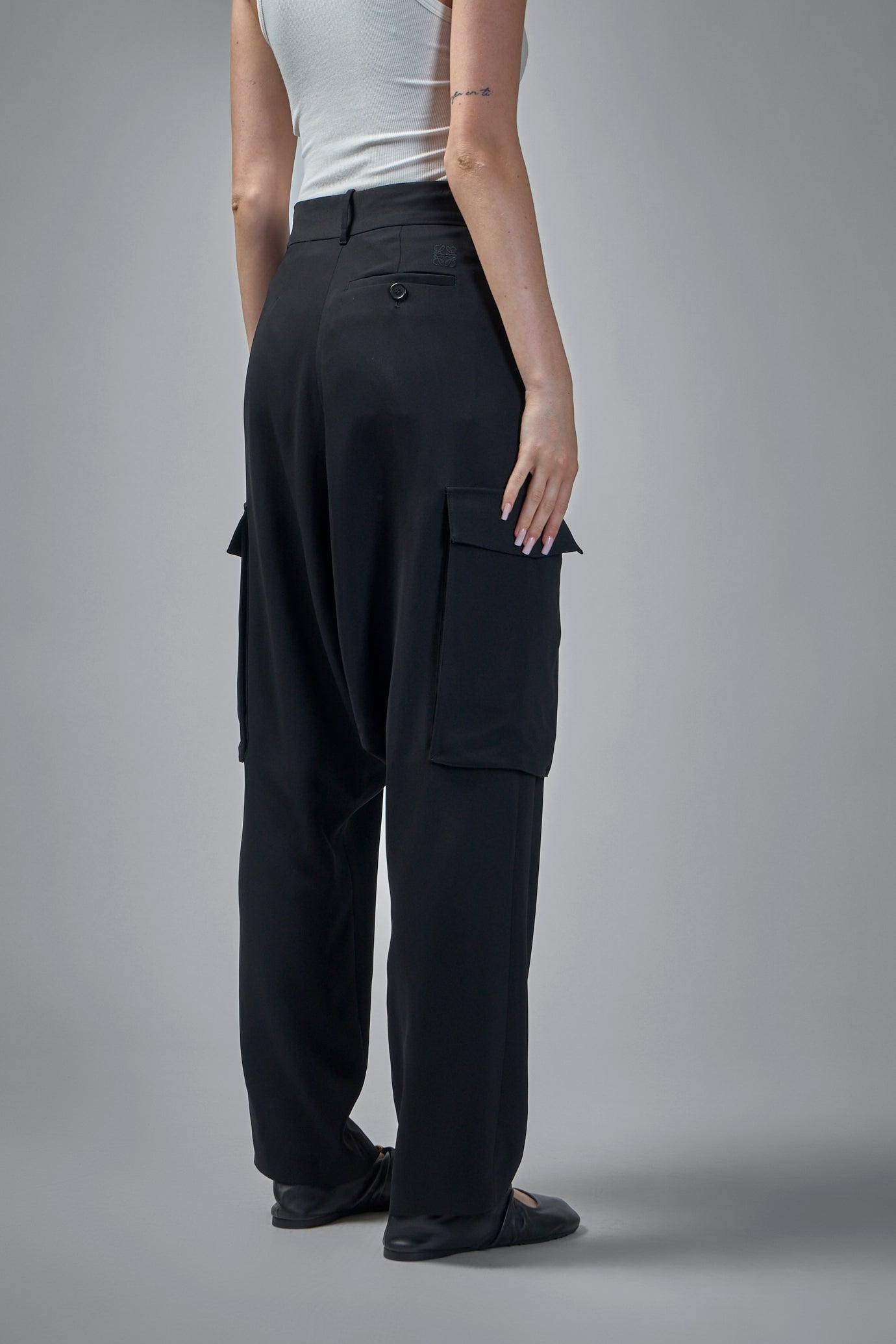 Trousers in Stretch Viscose