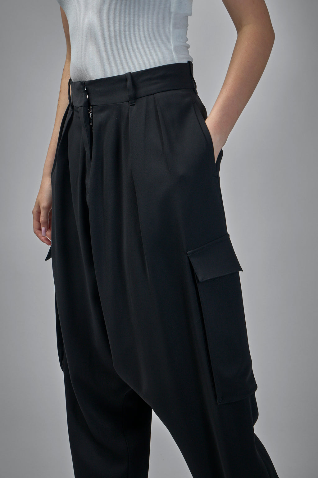 Trousers in Stretch Viscose