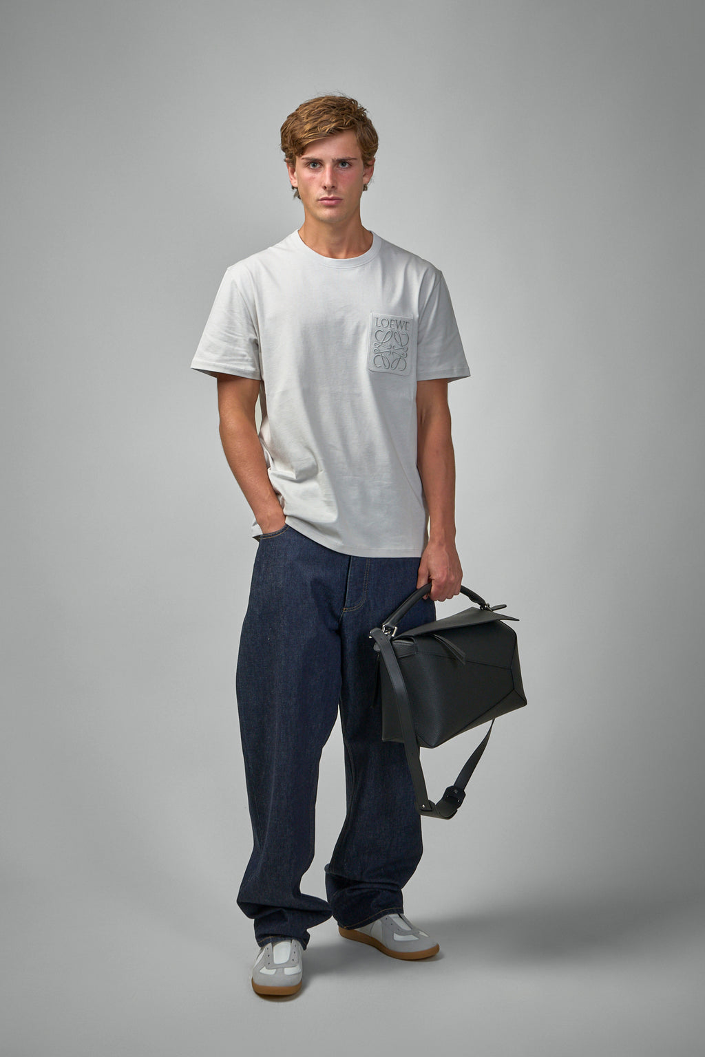 Relaxed fit T-Shirt with Anagram Pocket