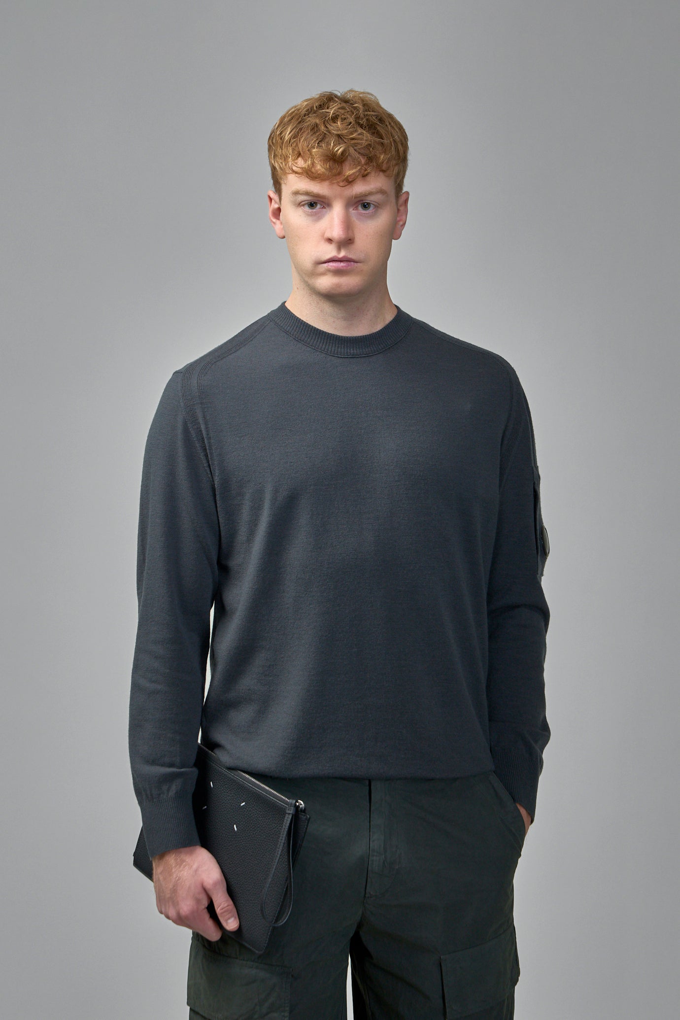 Extrafine Merino Wool Crewneck Sweater