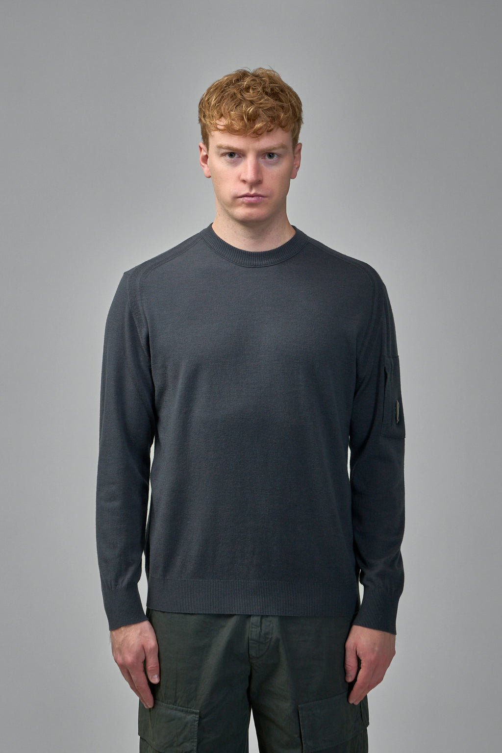 Extrafine Merino Wool Crewneck Sweater