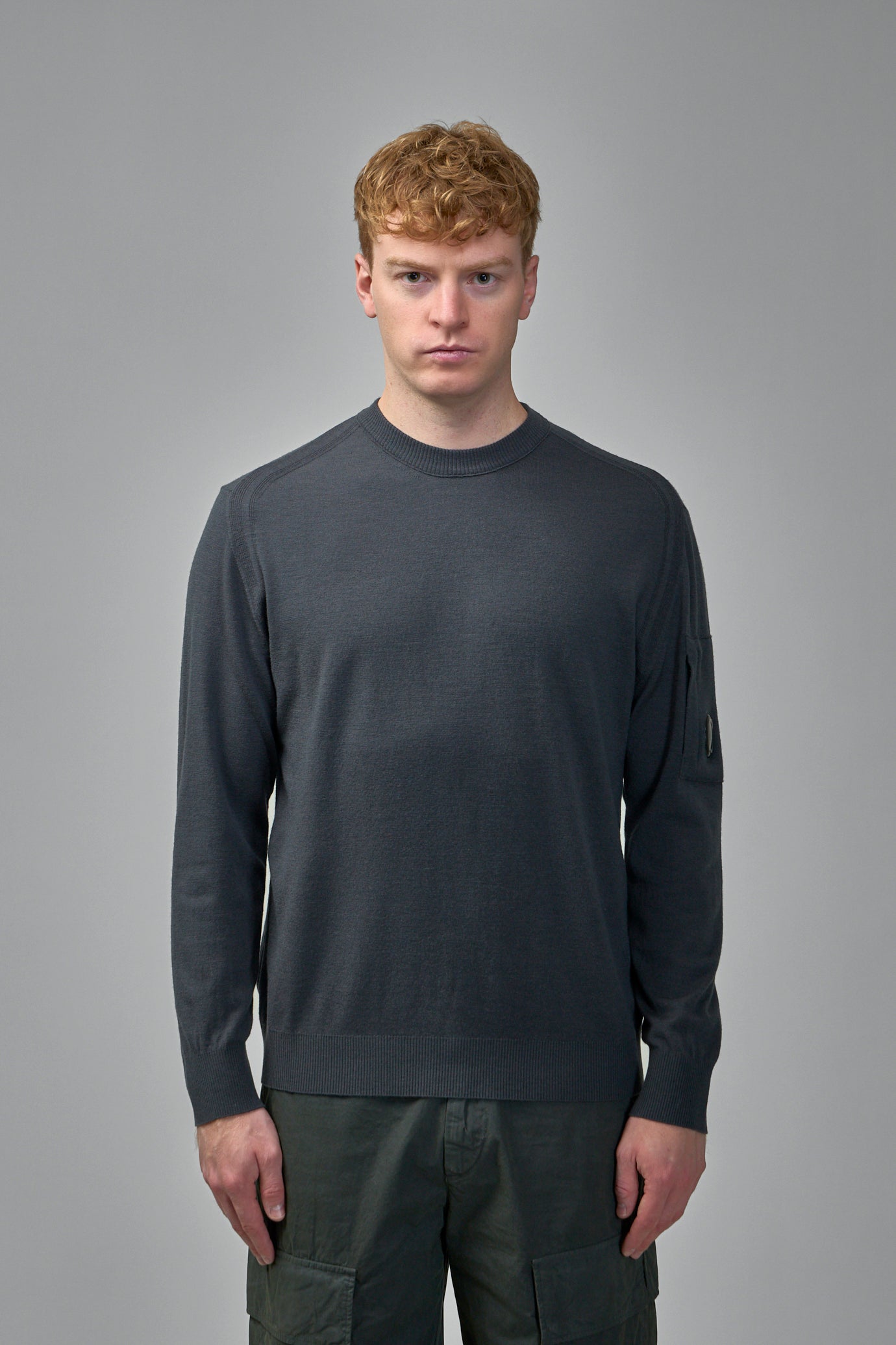 Extrafine Merino Wool Crewneck Sweater