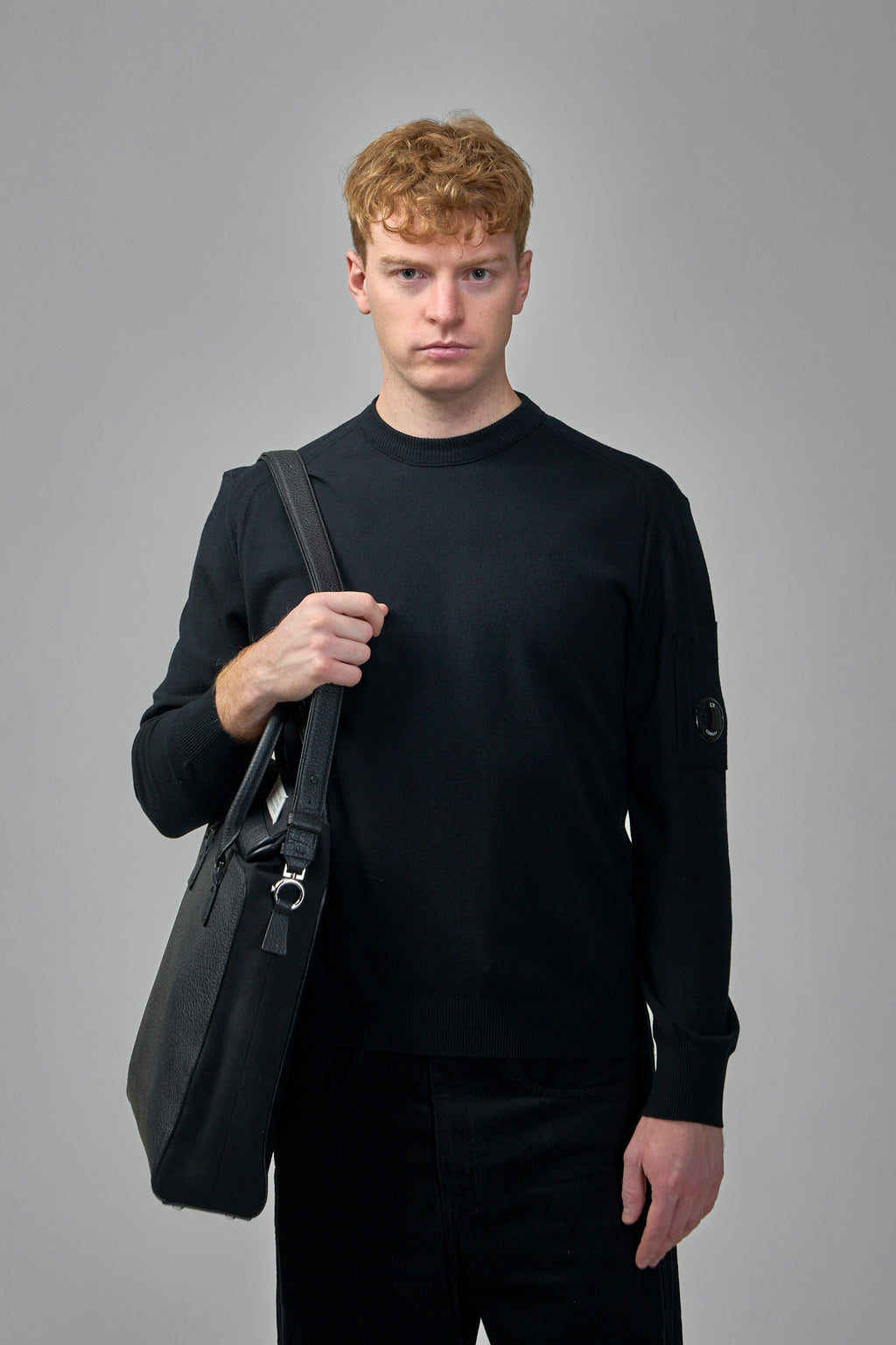 Extrafine Merino Wool Crewneck Sweater