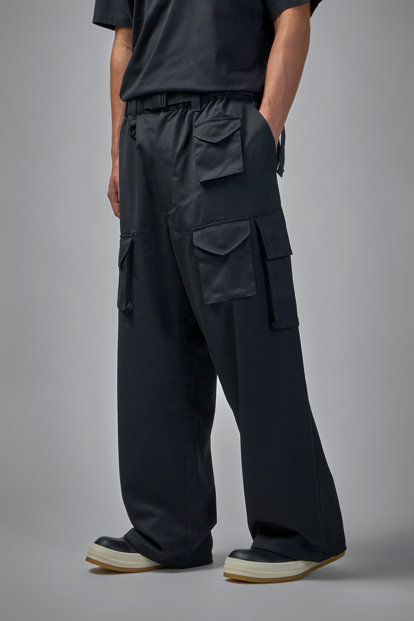 Refined Wool Cargo Pants
