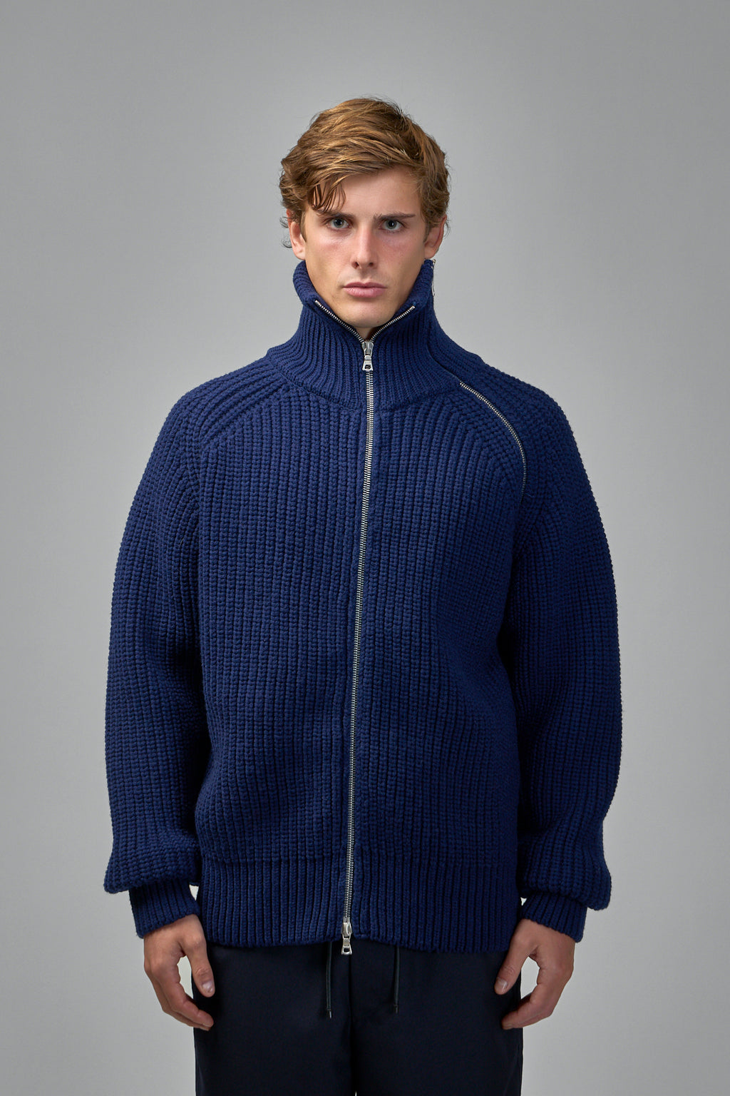 Monty Bis Zip-Up Cardigan