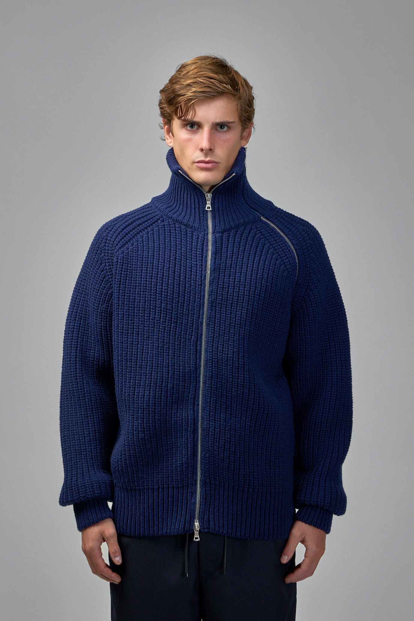 Monty Bis Zip-Up Cardigan