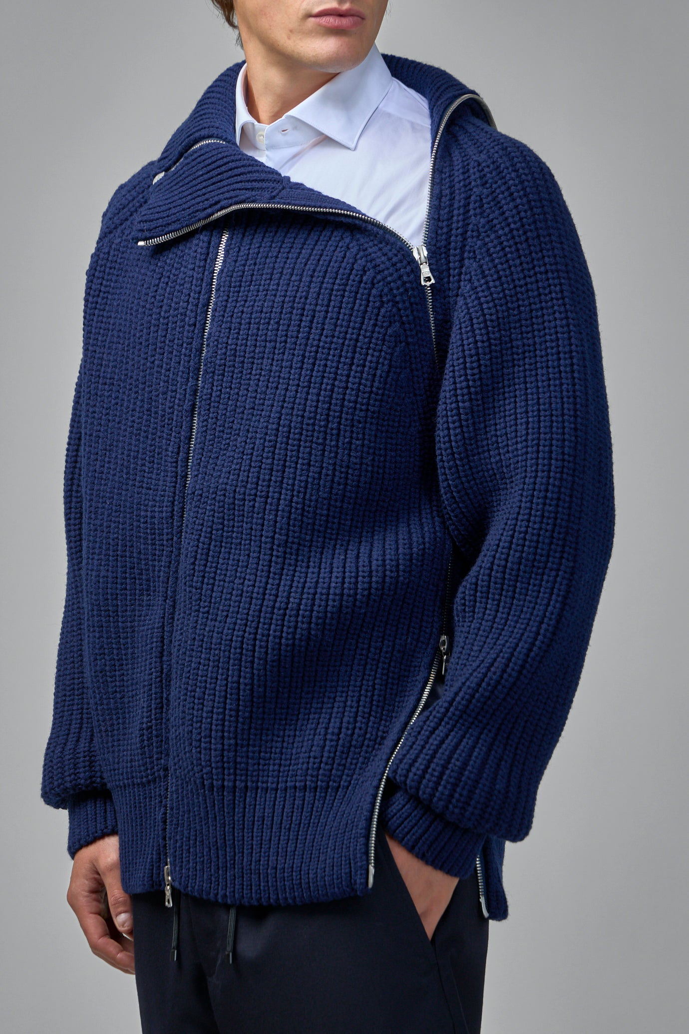 Monty Bis Zip-Up Cardigan