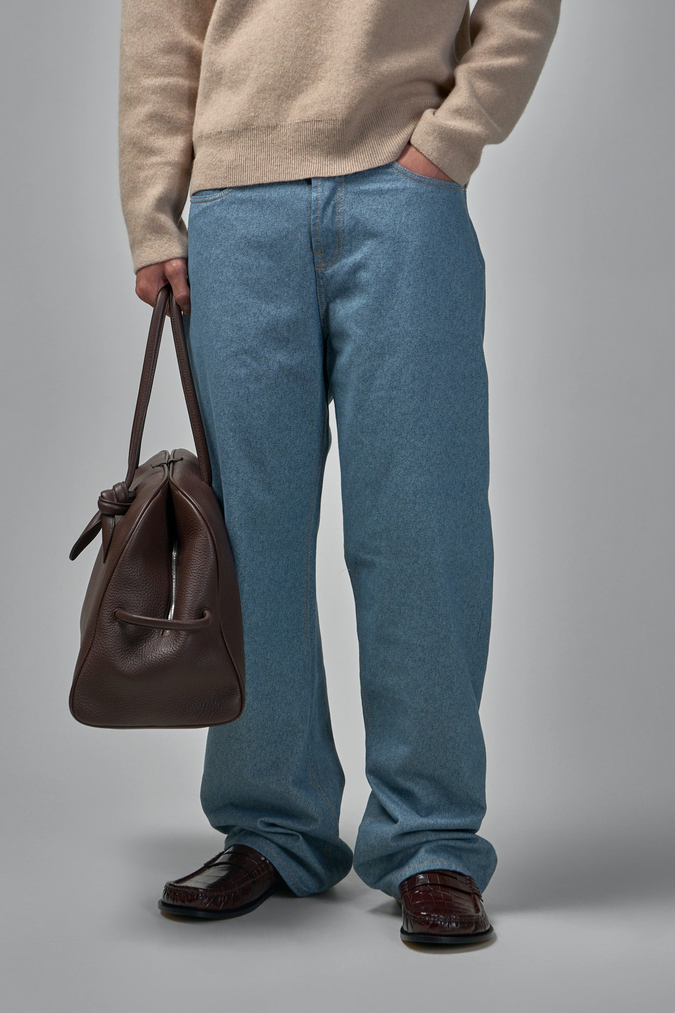 Straight Denim Jeans