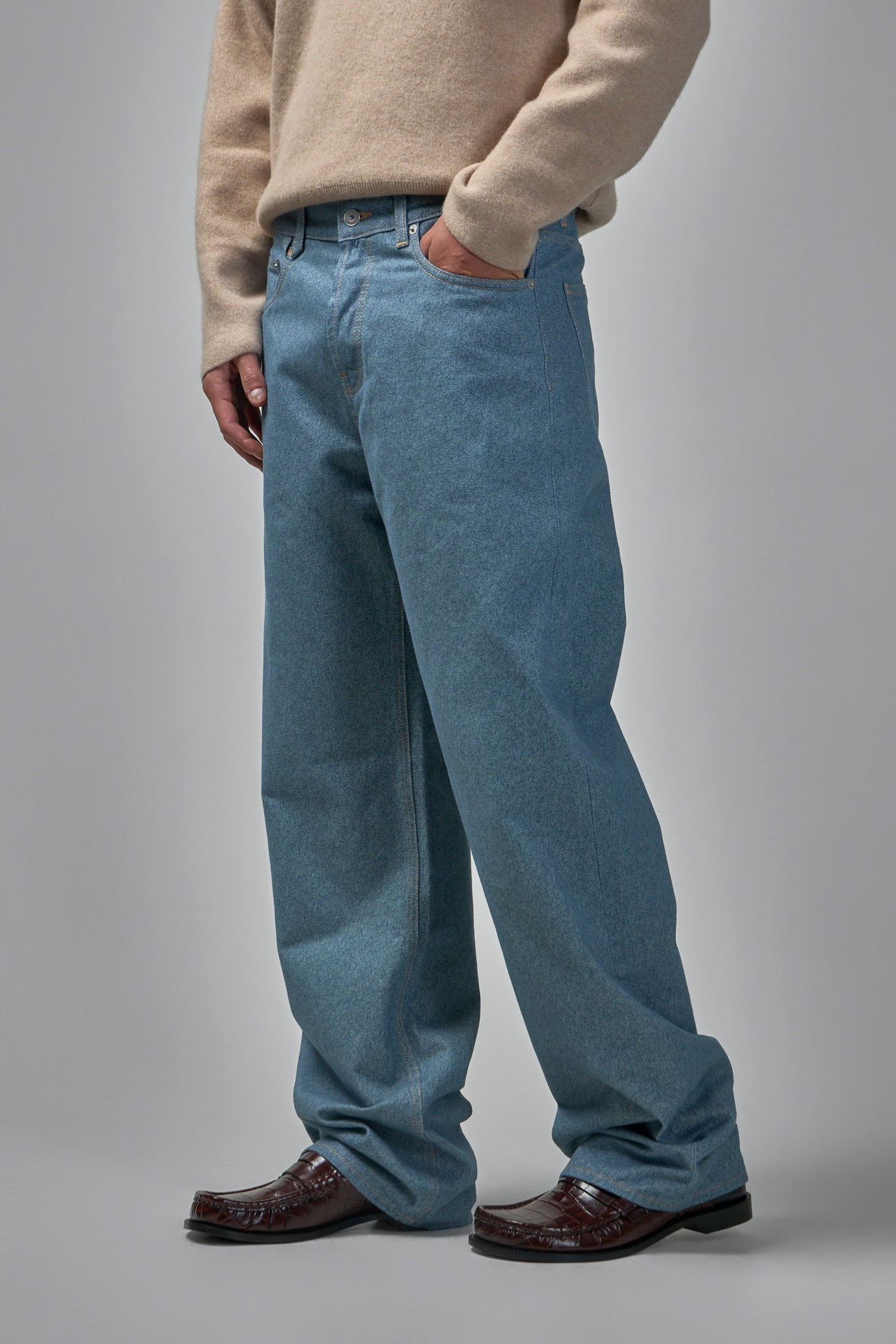 Straight Denim Jeans