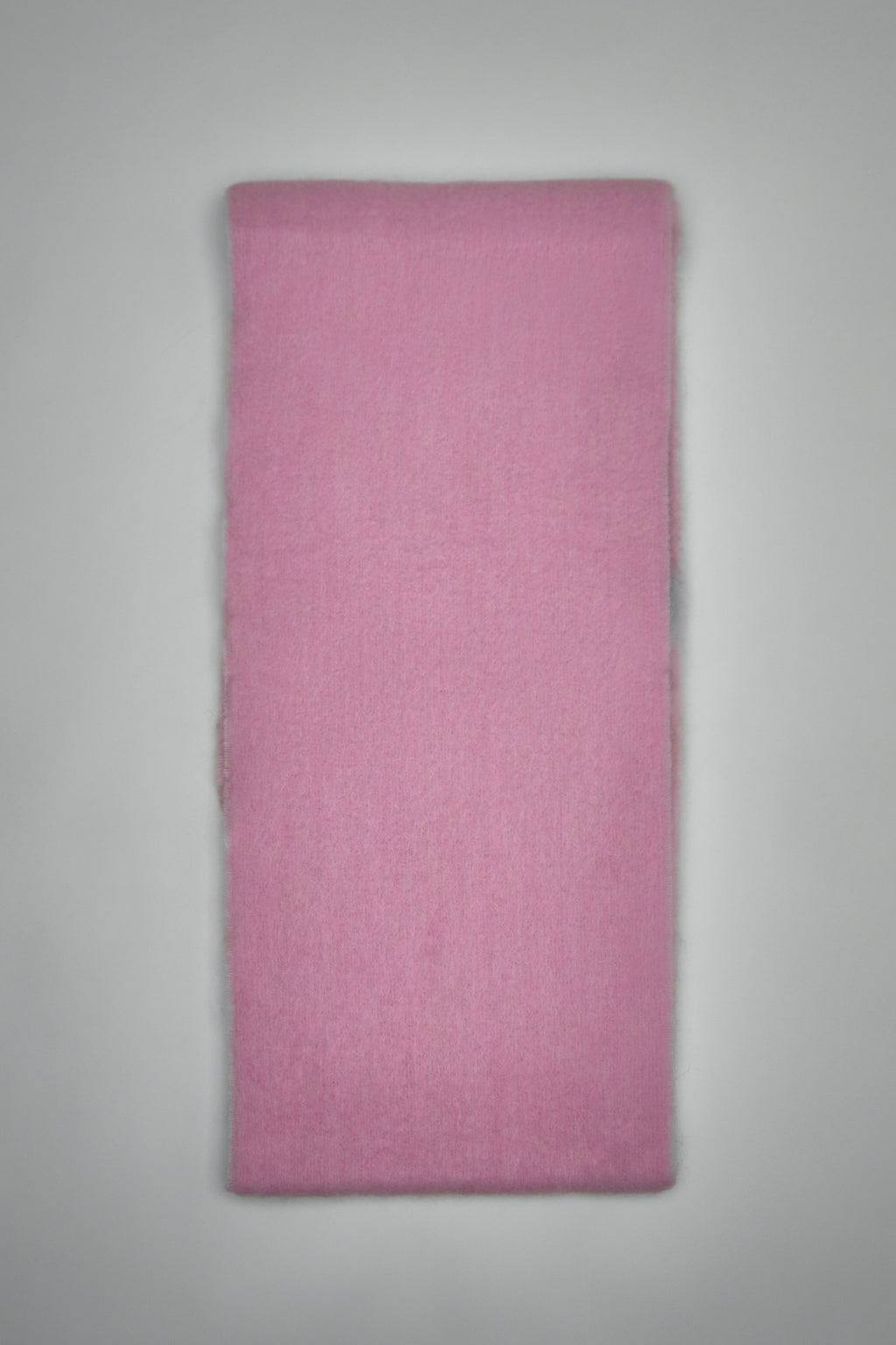 Logo Patch Fringed Scarf