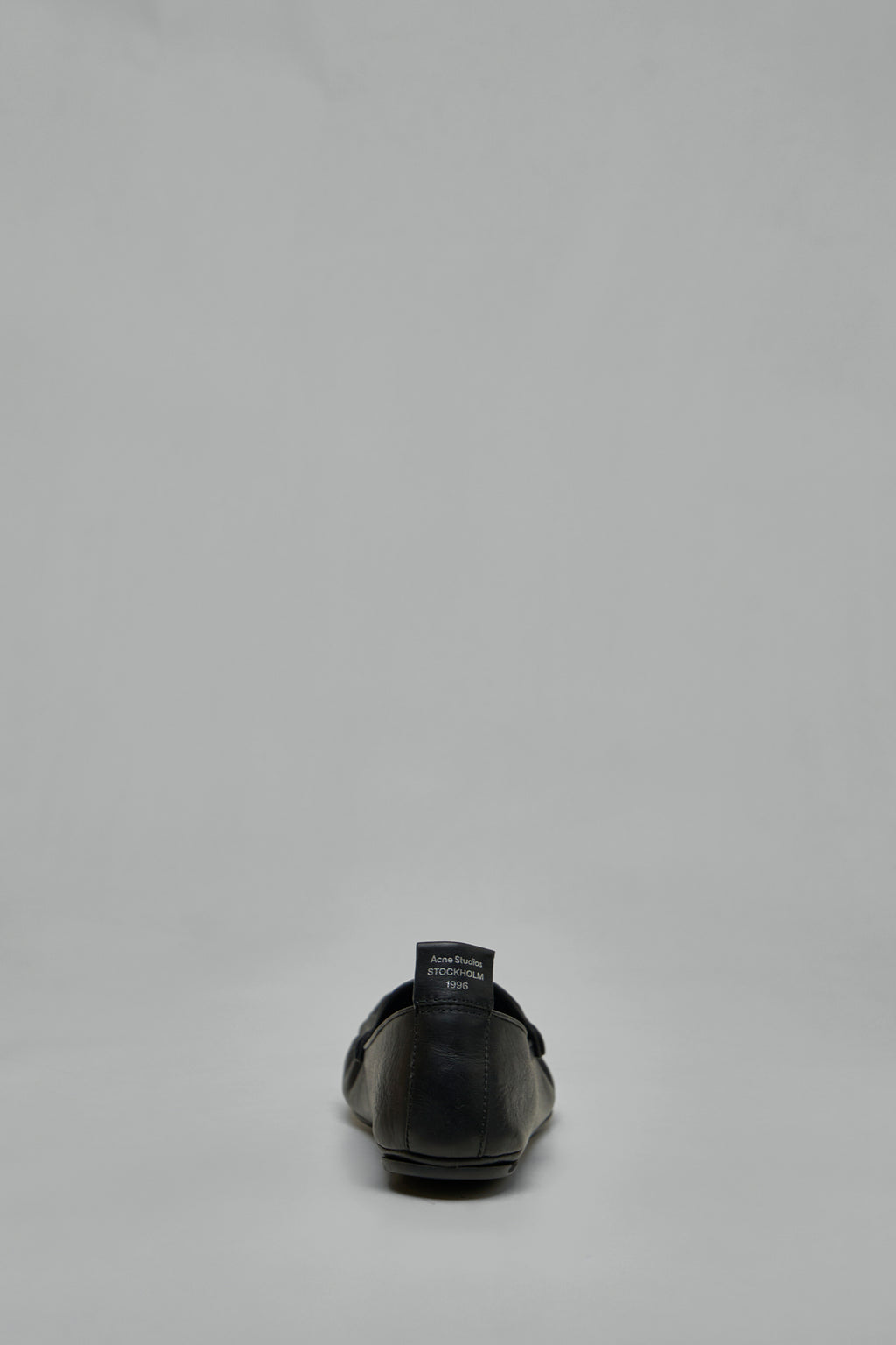 Leather Loafers with Saddle Strap