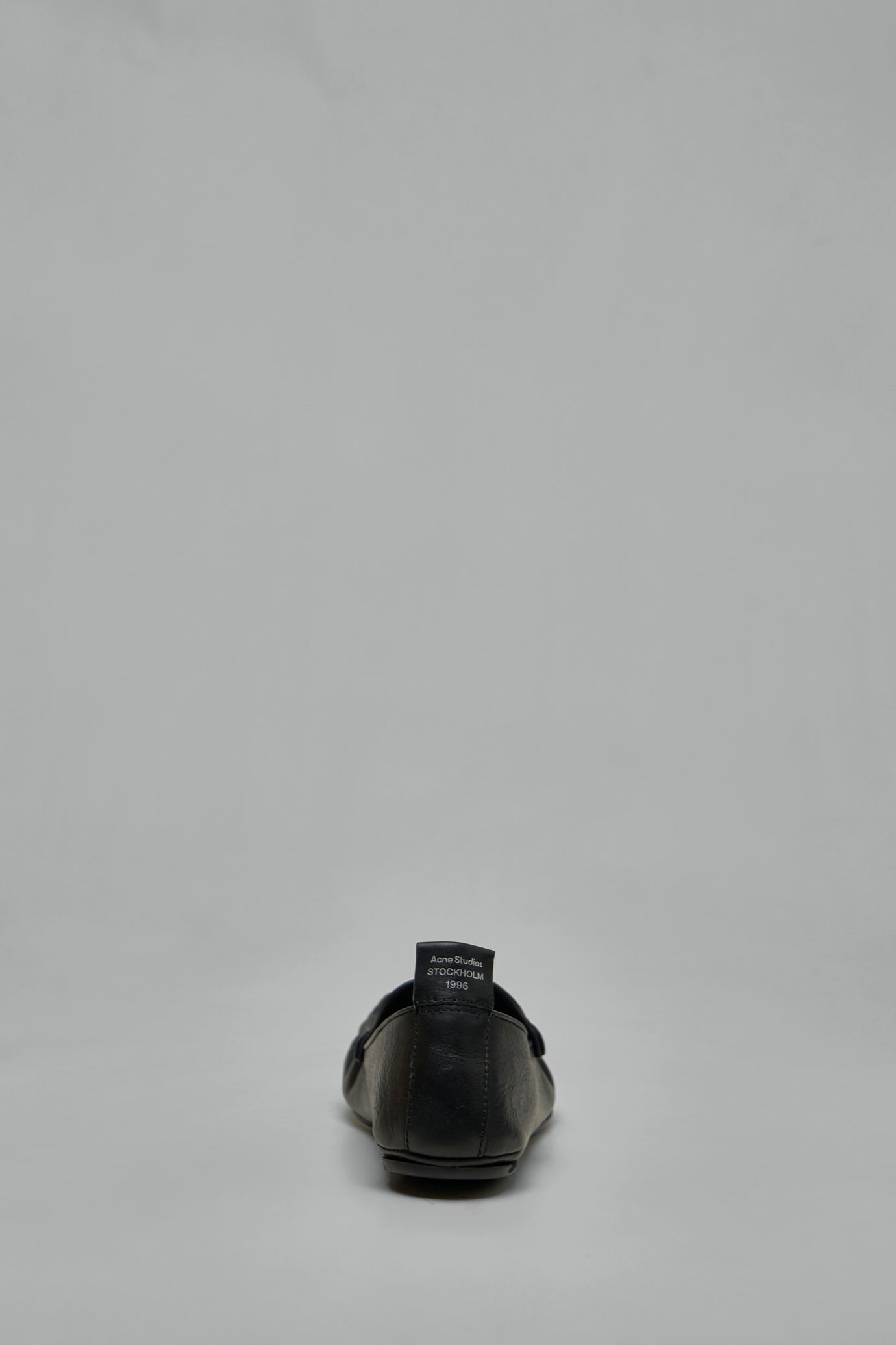 Leather Loafers with Saddle Strap