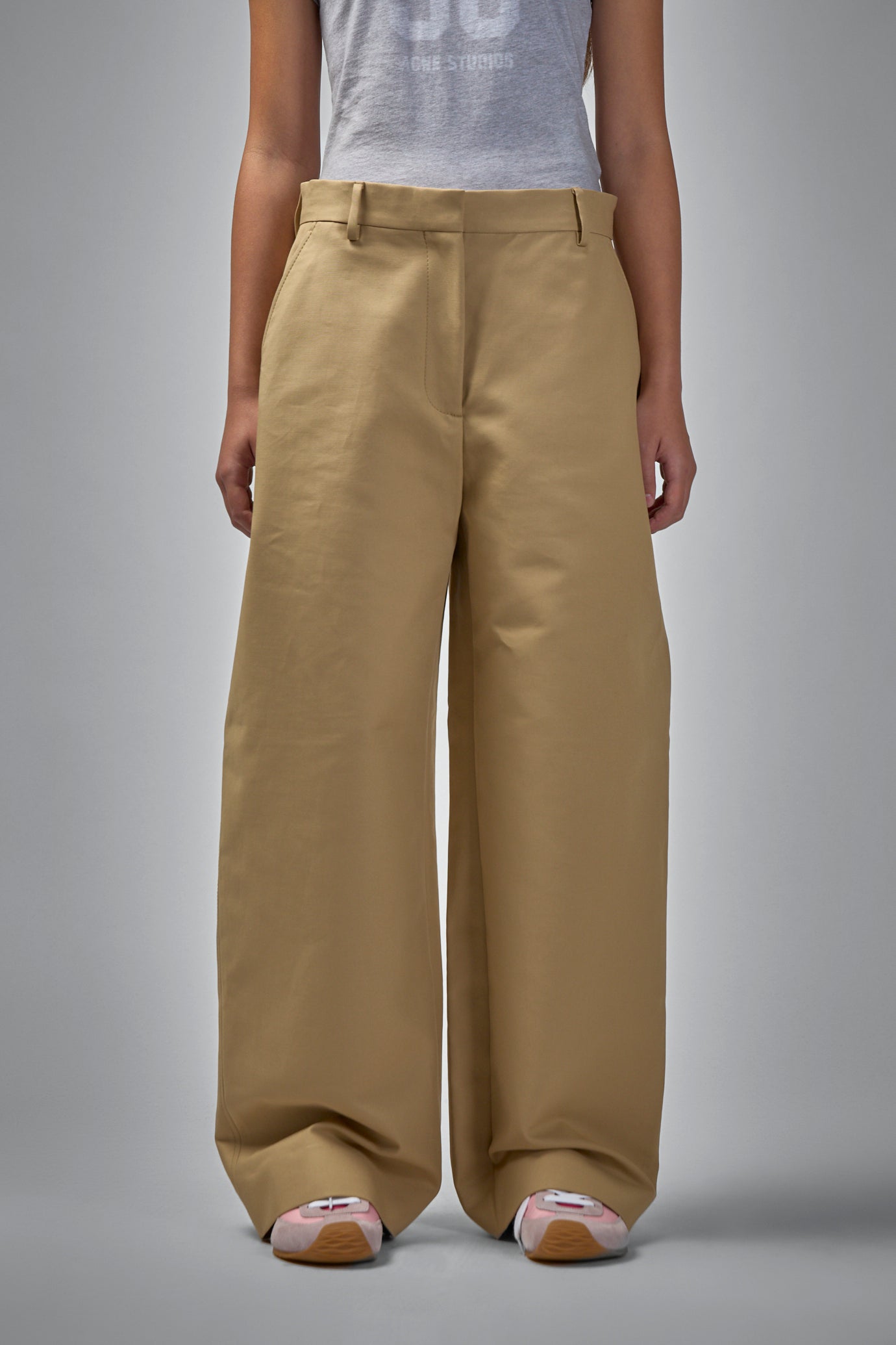 Tailored Satin Trousers