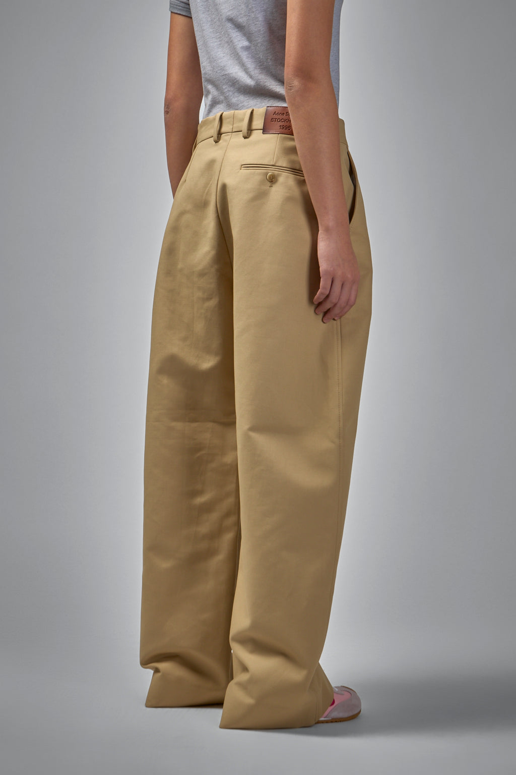 Tailored Satin Trousers