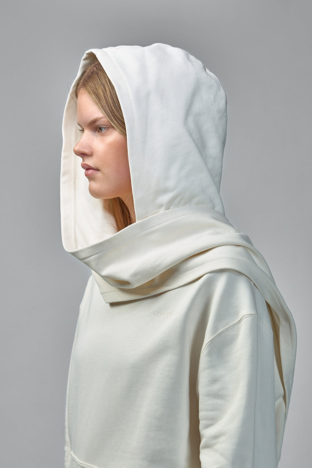 Hoodie and Scarf Embroidered