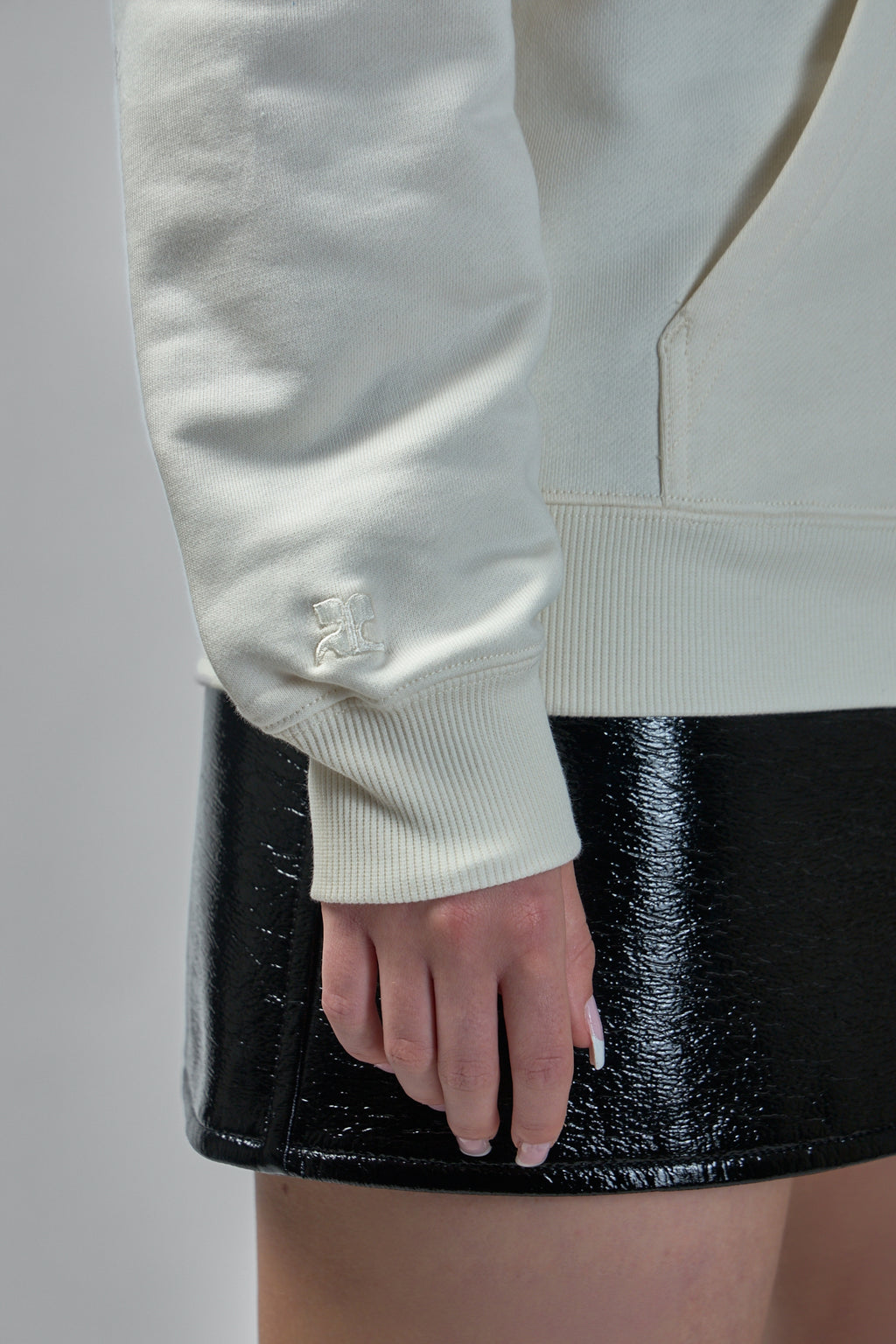 Hoodie and Scarf Embroidered