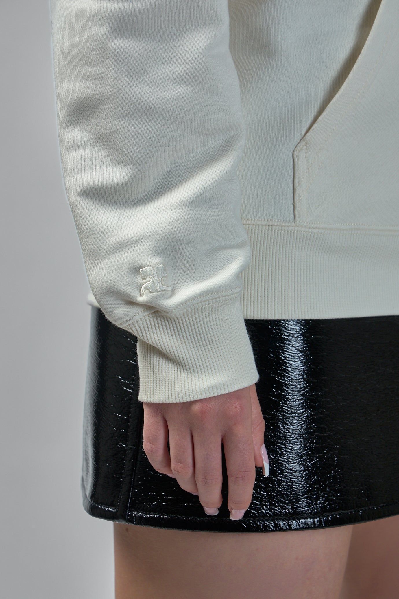 Hoodie and Scarf Embroidered