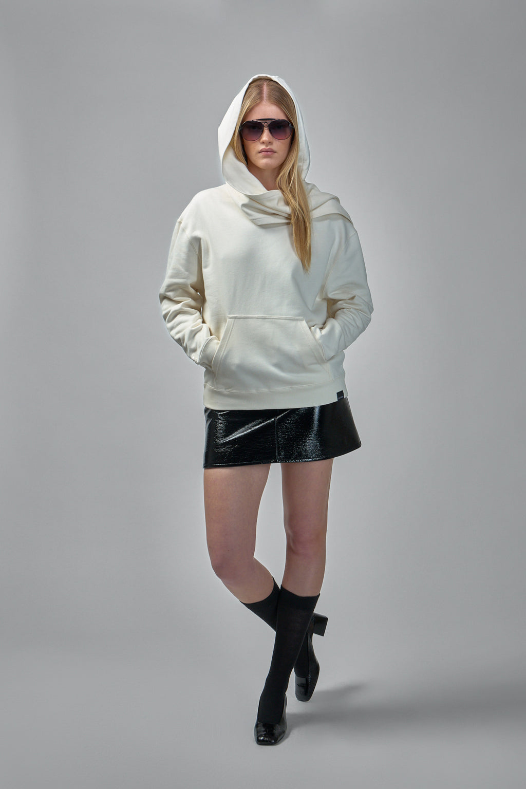 Hoodie and Scarf Embroidered