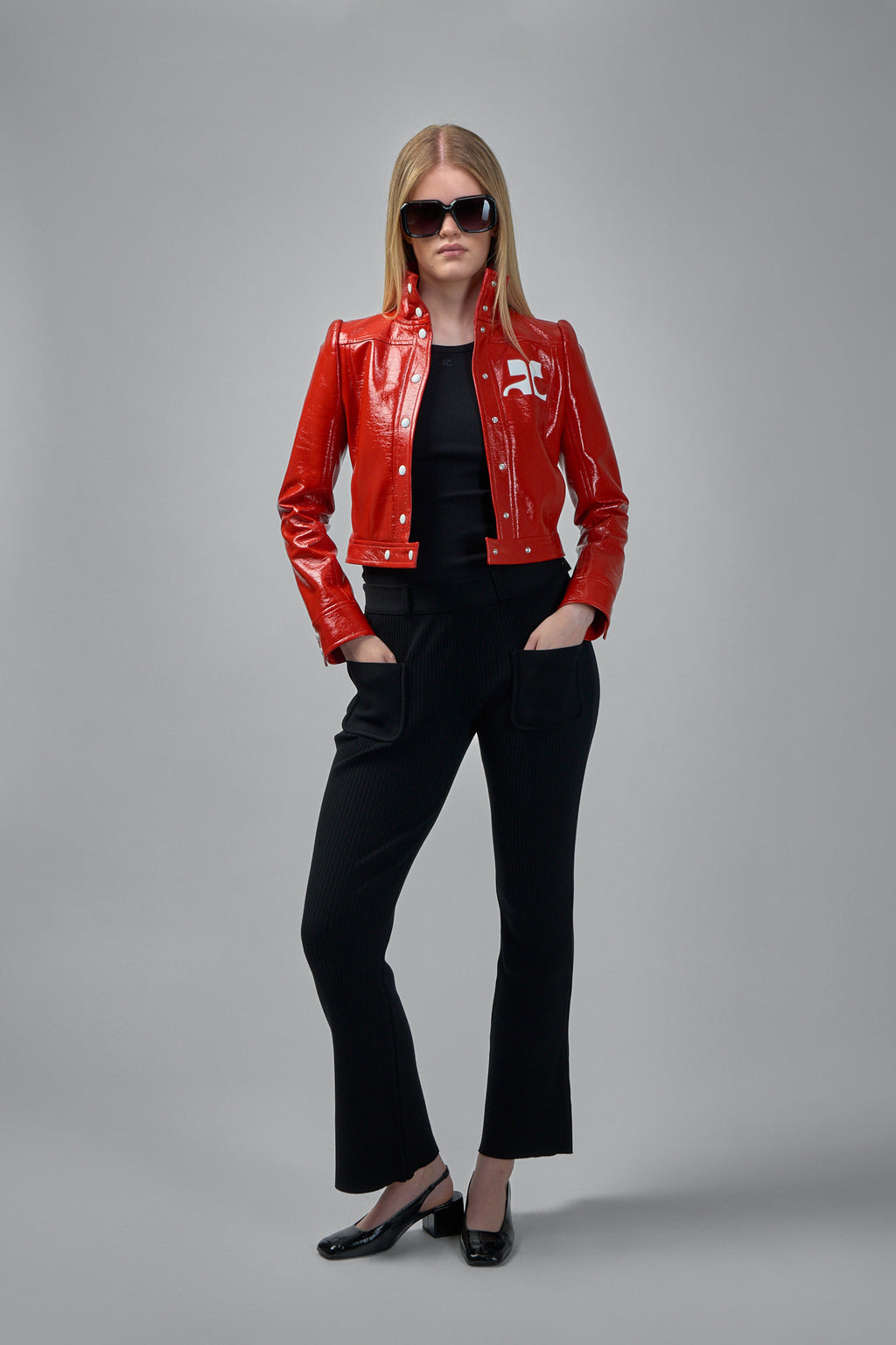 2-Pocket Rib Knit Pants