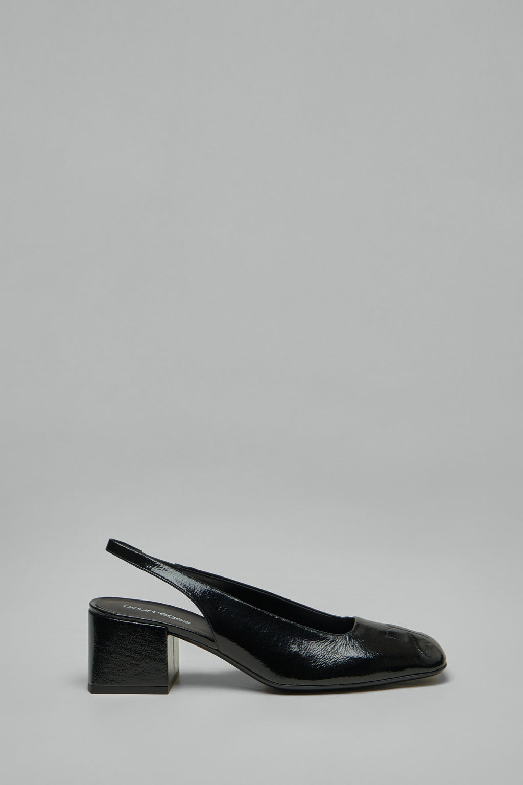 Heritage Vinyl Slingbacks