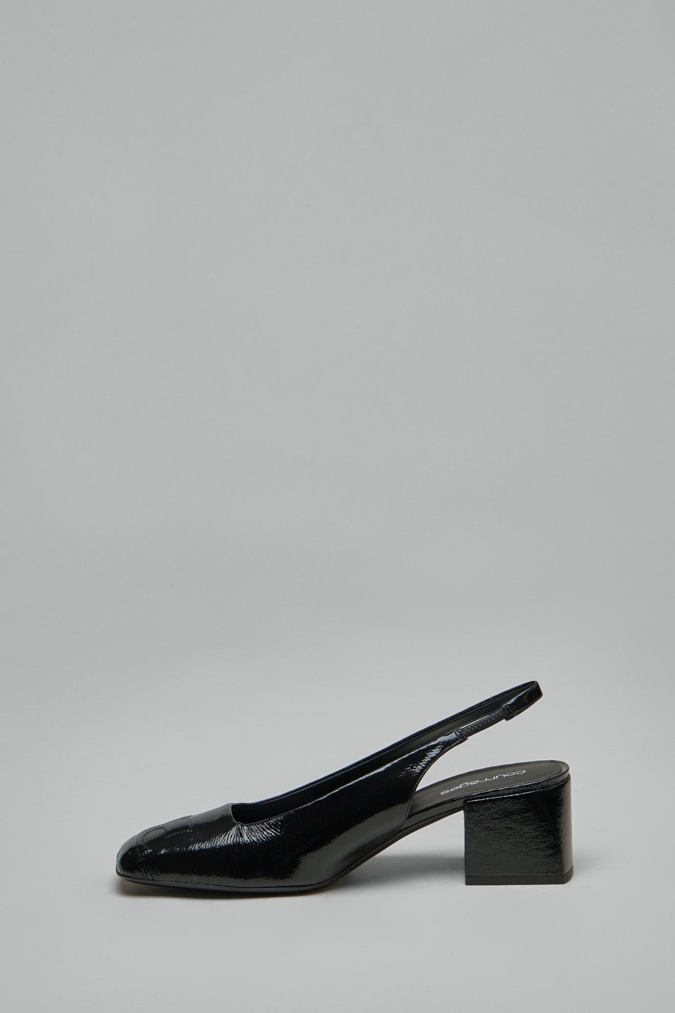 Heritage Vinyl Slingbacks