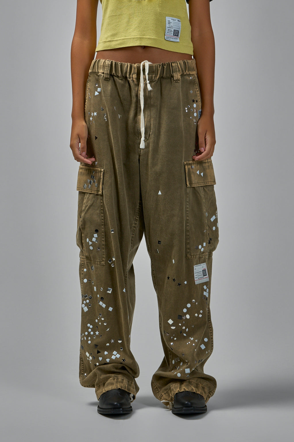 Embellished Military Pants