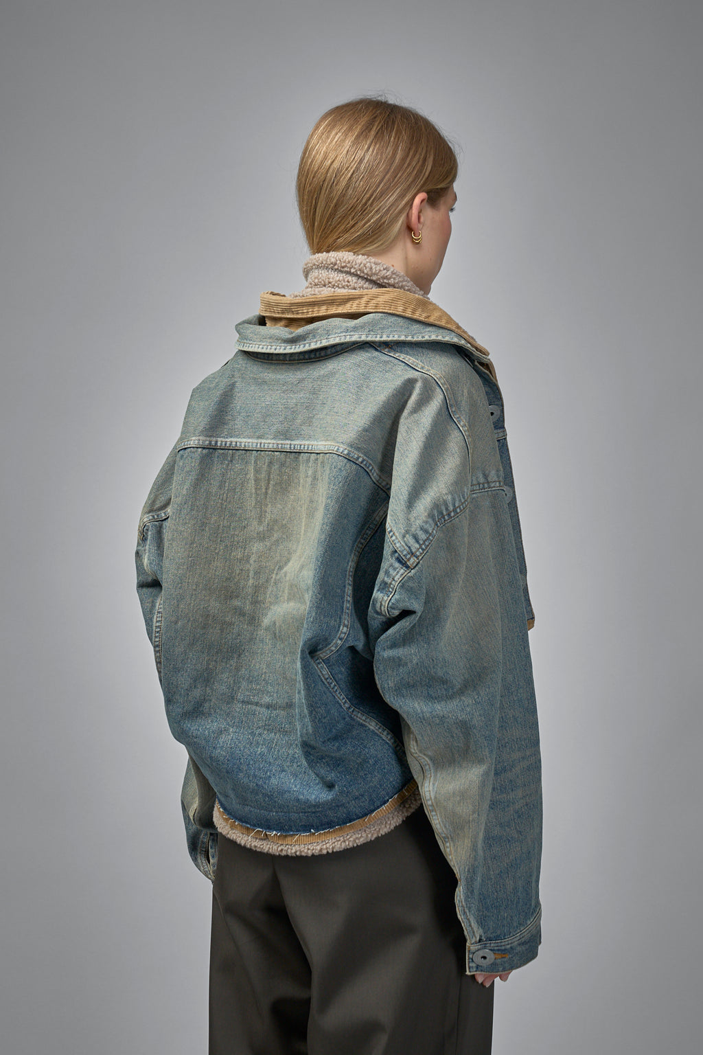 Triple Layered Denim Jacket