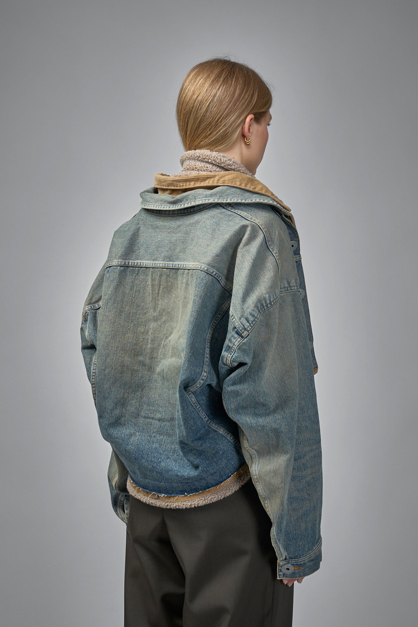 Triple Layered Denim Jacket