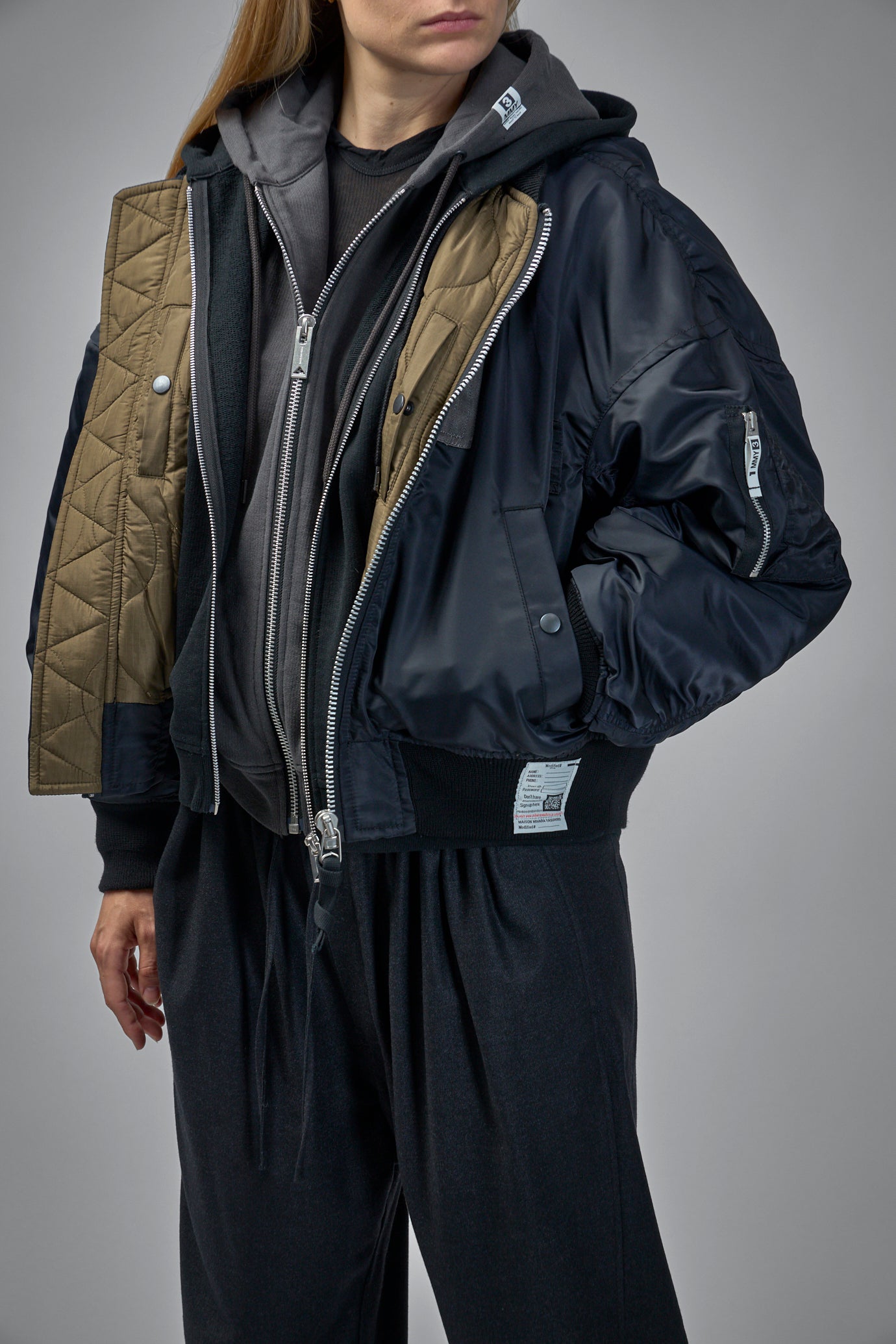 Triple Layered Bomber Jacket