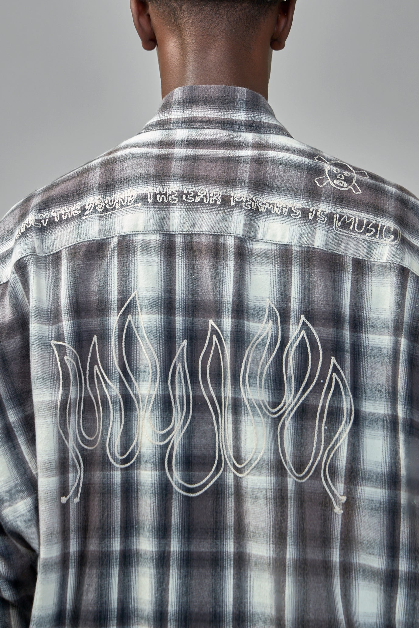 Vintage Like Check L/S Shirt